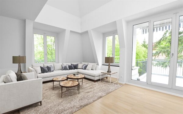 EINZIGARTIGE SEE-TERRASSEN-DACH-MAISONETTE mit schönsten Seeblick in Grunewald