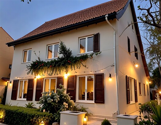 Nur 3.750,- pro QM- Ca. 735 qm Sonnengrundstück mit Pool mit zauberhafter Villa- in Ruhiglage