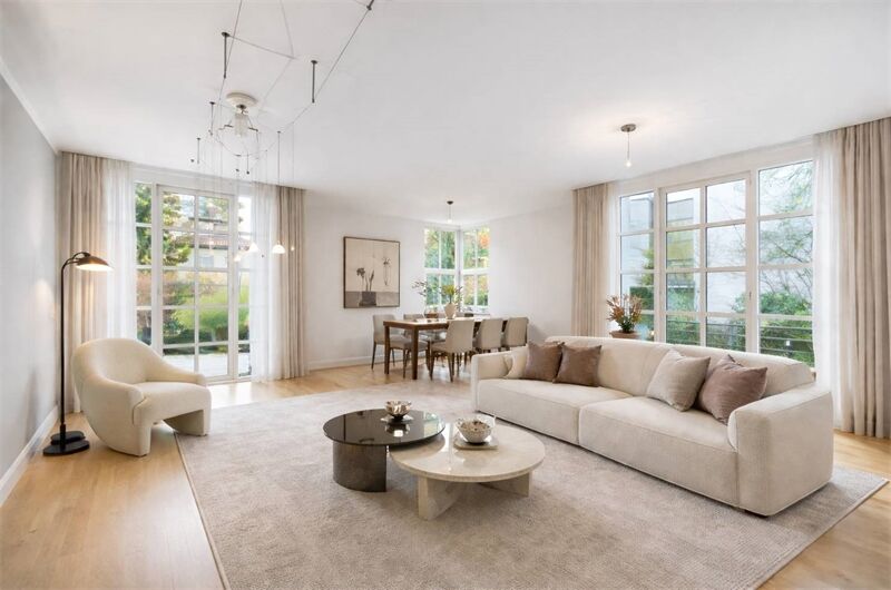 NUR 5.326,- pro QM - ERSTKLASSIGE 4 ZI.-GARTEN-MAISONETTE ALS HAUS-IM-HAUS - mit 45qm Ziergarten