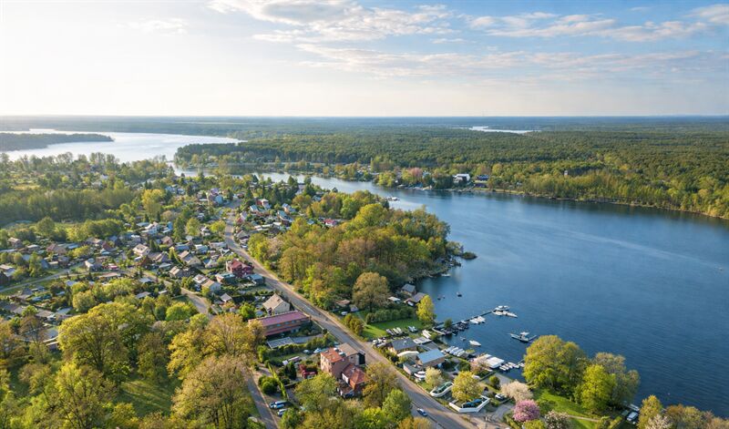 CA. 1.715 QM SONNENGRUNDSTÜCK MIT TLW. SEEBLICK - zur Neubebaung