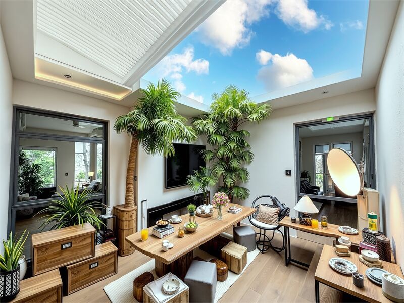 CA. 650 QM ZIERGRUNDSTÜCK MIT ATRIUM-BUNGALOW- direkt am Park