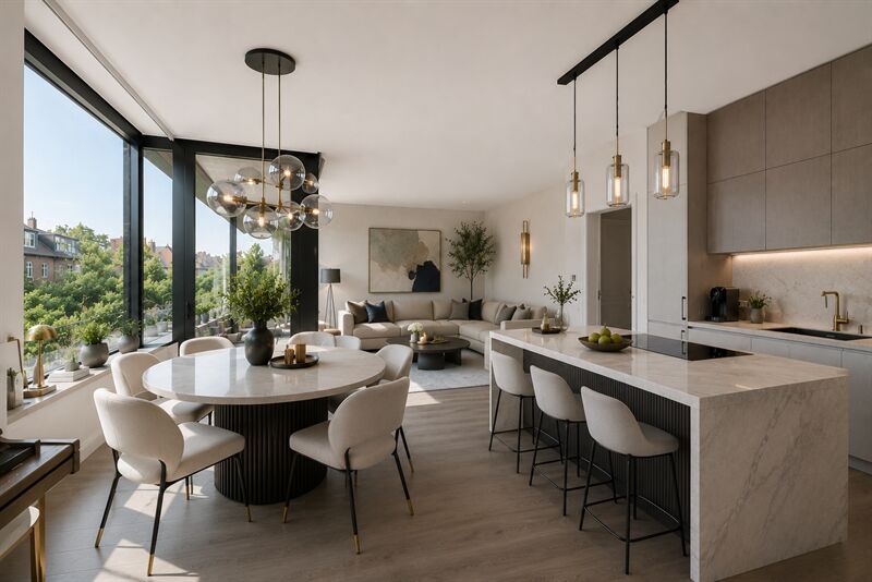 EXKLUSIVE DESIGNER-WOHNUNG -extravaganter Architekten-NEUBAU- Weitblick