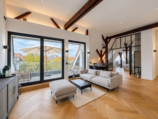 Exklusives & modernes Designer-Dach direkt am Park - nahe Rüdesheimer Platz
