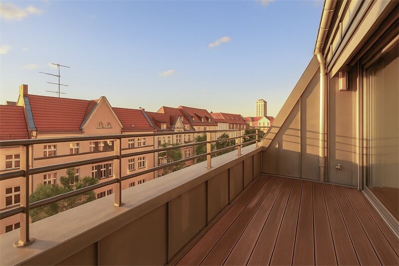 EXKLUSIVES DESIGNER-DACH mit 50 qm Traum-Dachterrasse mit 360° Weitblick über Berlin - nahe Kudamm